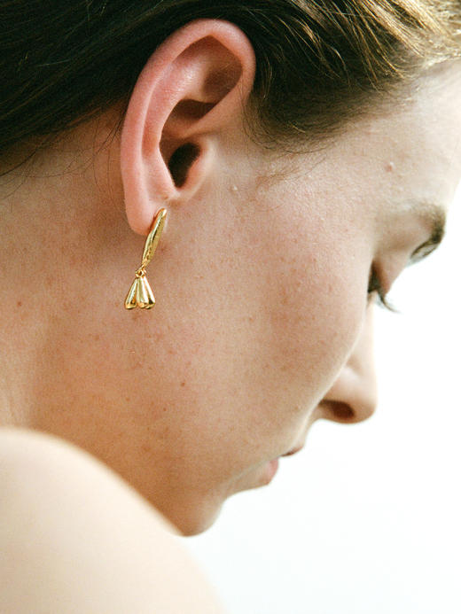 ABOAB｜SPROUT Earrings [ 耳环  银 / 金 ]【PASTORALE】 商品图4