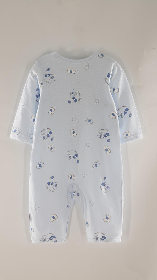 【宝宝连体衣】卓儿夏季薄款透气夏装空调服睡衣长袖轻薄连体衣 商品图5