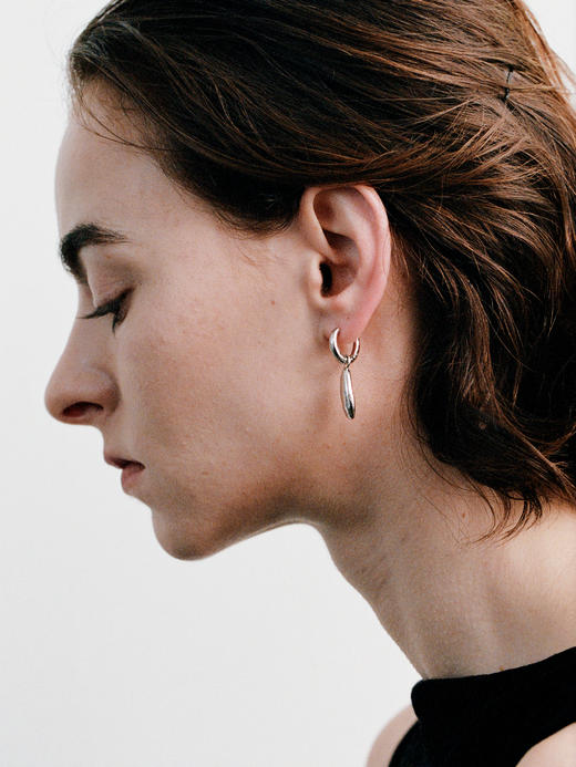 ABOAB｜MELON SEED Hoops [ 耳环  银 / 金 ]【PASTORALE】 商品图2