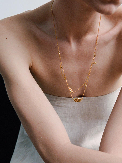 ABOAB｜GARLAND Necklace [ 项链  银 / 金 ]【PASTORALE】 商品图0