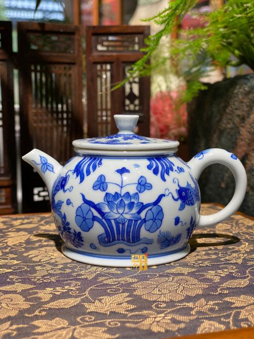 青花茶壶 商品图0