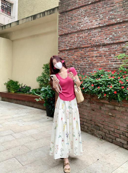 【189元任选2件】最后一波现货！法式碎花半身裙 商品图7