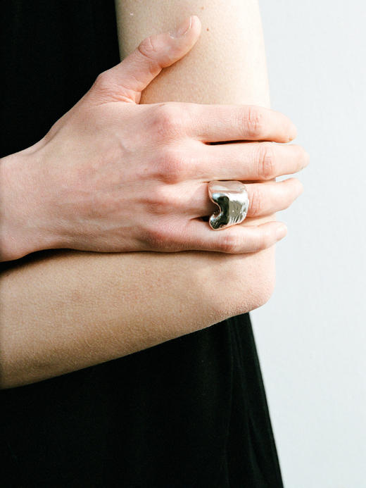 ABOAB｜HEART Ring [ 戒指  银 ]【PASTORALE】 商品图0