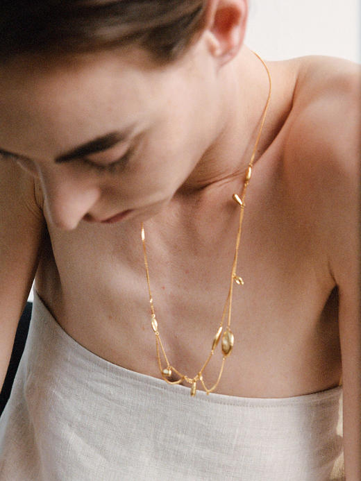 ABOAB｜GARLAND Necklace [ 项链  银 / 金 ]【PASTORALE】 商品图4