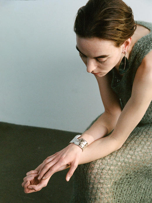 ABOAB｜BARK Cuff [ 手镯  银 / 金  ]【PASTORALE】 商品图1