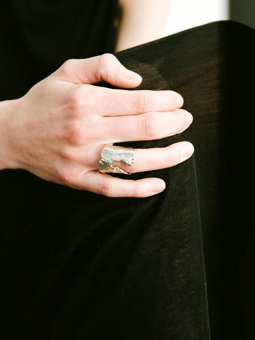 ABOAB｜BARK Ring [ 戒指  银 / 金 ]【PASTORALE】 商品图2