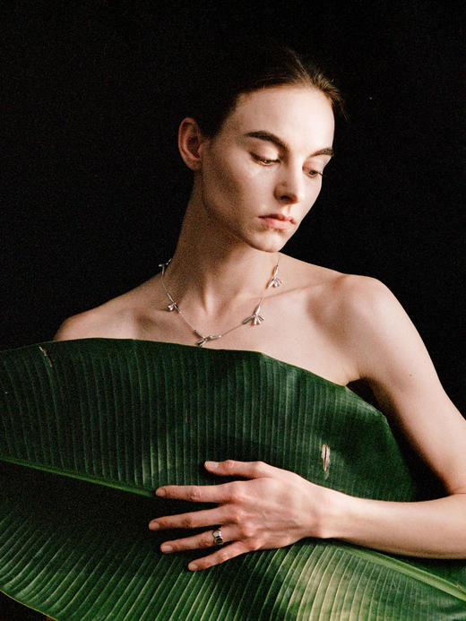 ABOAB｜SPROUT Necklace [ 项链  银 / 金 ]【PASTORALE】 商品图2