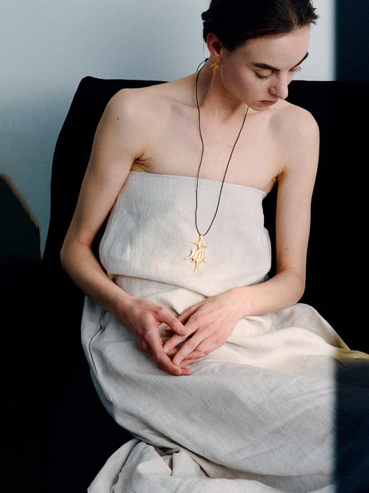 ABOAB｜FOLIAGE Necklace [ 项链  银 / 金 ]【PASTORALE】 商品图3