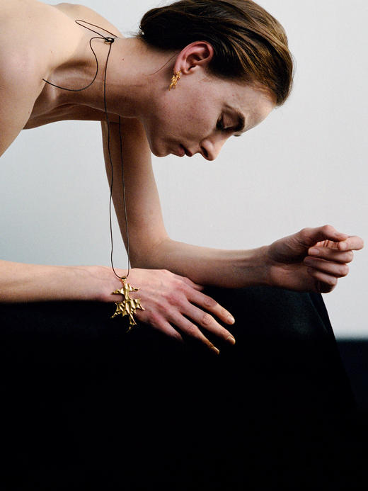 ABOAB｜FOLIAGE Necklace [ 项链  银 / 金 ]【PASTORALE】 商品图4