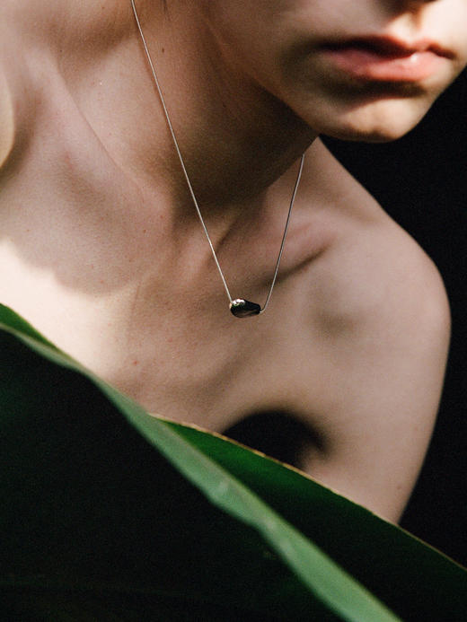 ABOAB｜BEAN Necklace [ 项链  银 / 金 ]【PASTORALE】 商品图0