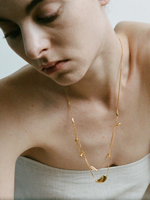 ABOAB｜GARLAND Necklace [ 项链  银 / 金 ]【PASTORALE】 商品图1