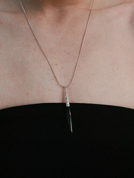 ABOAB｜HEIRLOOM Necklace [ 项链  银绿水草玛瑙 / 银灰玛瑙 / 金黑玛瑙 ]【PASTORALE】 商品图1