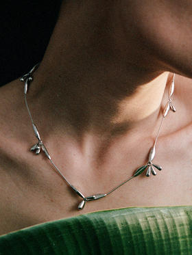 ABOAB｜SPROUT Necklace [ 项链  银 / 金 ]【PASTORALE】
