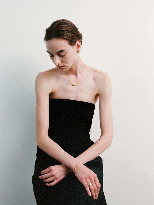 ABOAB｜BEAN Necklace [ 项链  银 / 金 ]【PASTORALE】 商品图1