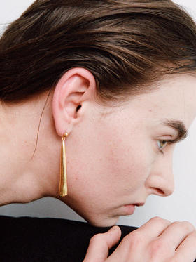 ABOAB｜LONG SHELL Earrings [ 耳环  银 / 金 ]【PASTORALE】