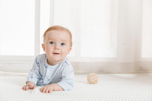 【宝宝连体衣】卓儿夏季薄款透气夏装空调服睡衣长袖轻薄连体衣 商品图0