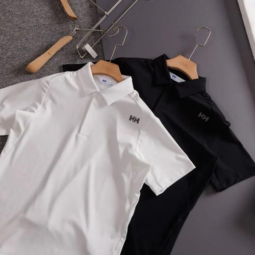 HH男士清爽凉感排汗速干立体版型简约商务短袖polo衫 商品图4