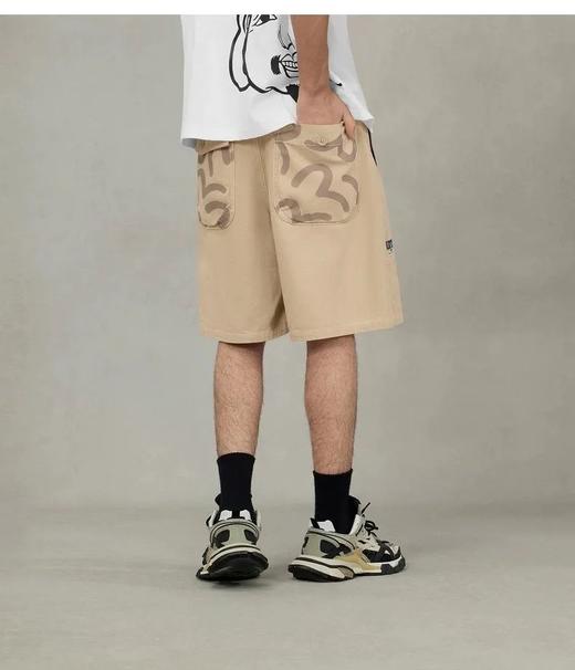 福神2025年夏季新品男士海鸥印花短裤 商品图2