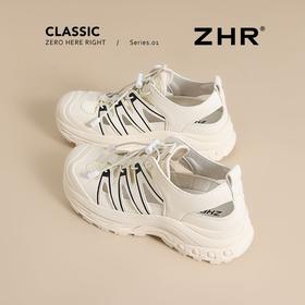 ZHR则则透气镂空户外登山鞋女夏季厚底运动凉鞋丑萌防滑溯溪鞋女