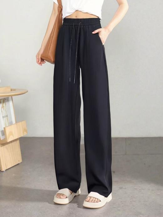 8.7秒杀｛休闲裤2025｝2551夏季宽松显瘦冰氧裤-喜出 商品图2