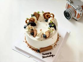 【D】4寸进口动物奶油蛋糕