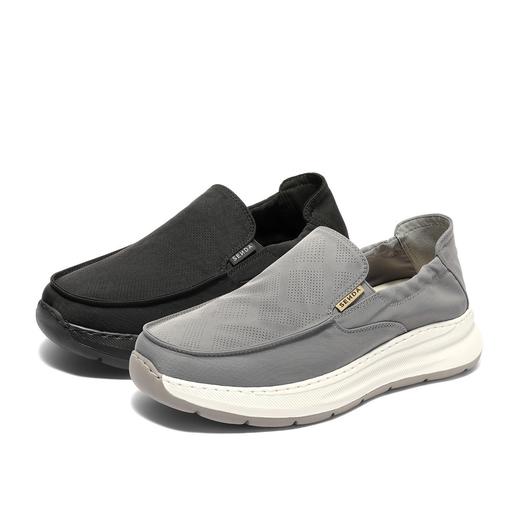 【云粉节】BF楼 森达布鞋2025秋季新款舒适轻便一脚蹬厚底休闲鞋1YC01吊牌价799活动价299 商品图2