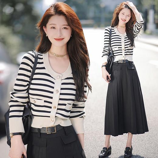 FEIMI春季小香风针织开衫H2436 商品图3