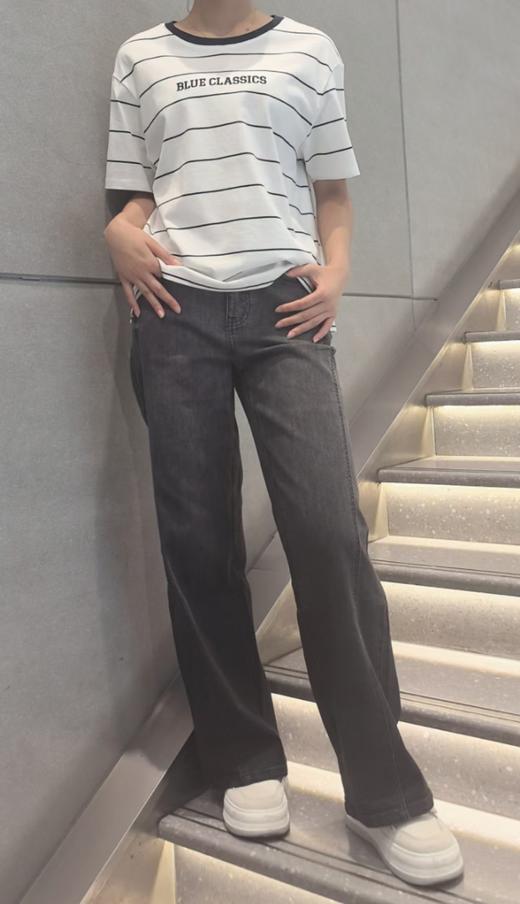 佐丹奴女装25年新款阔脚牛仔裤05415023 商品图2