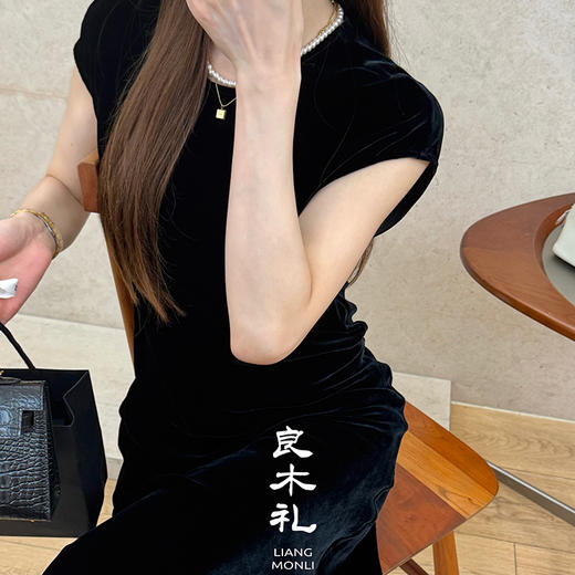 【预售7天】良木礼真丝连衣裙（66102） 商品图2