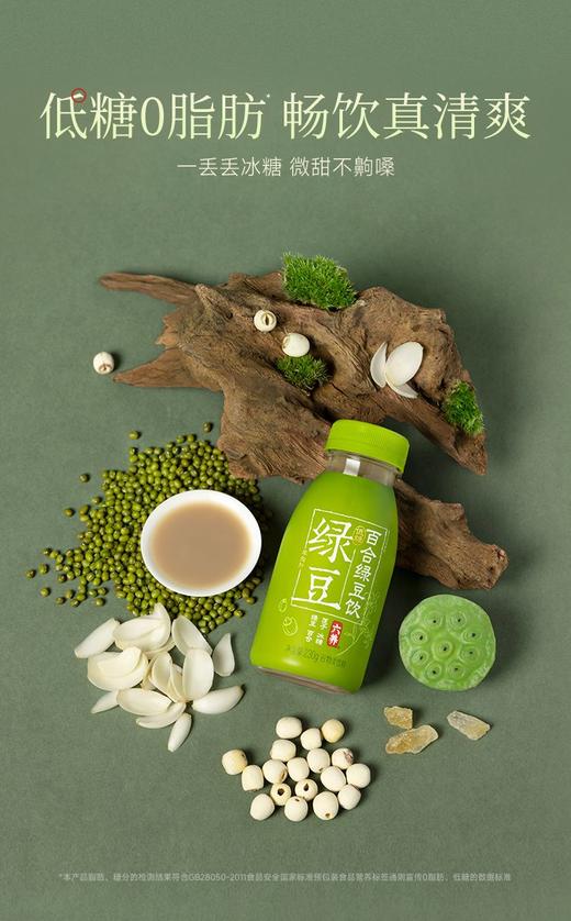 解暑必备 某马同款【古法-六养百合莲子绿豆饮】 药食同源 配料干净 入口细腻丝滑 低脂低糖配方控糖人士友好 无防腐剂 商品图7