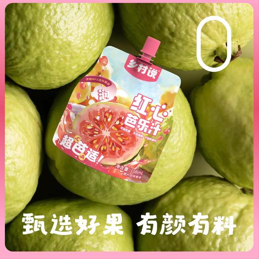 乡村说红心芭乐汁 健康无负担 每一滴都经得起成分党的挑剔。 商品图3