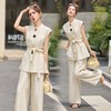 时尚小香风马甲套装2025夏季新款女神范超好阔腿裤两件套潮 BBL2586 商品缩略图3