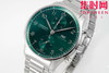 扛鼎新作一IWC万国表 AZ葡萄牙系列计时腕表 透底葡计钢带款 男士腕表 绿海王 商品缩略图2
