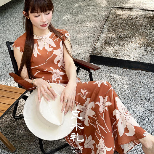 【现货】良木礼真丝连衣裙（2108） 商品图4