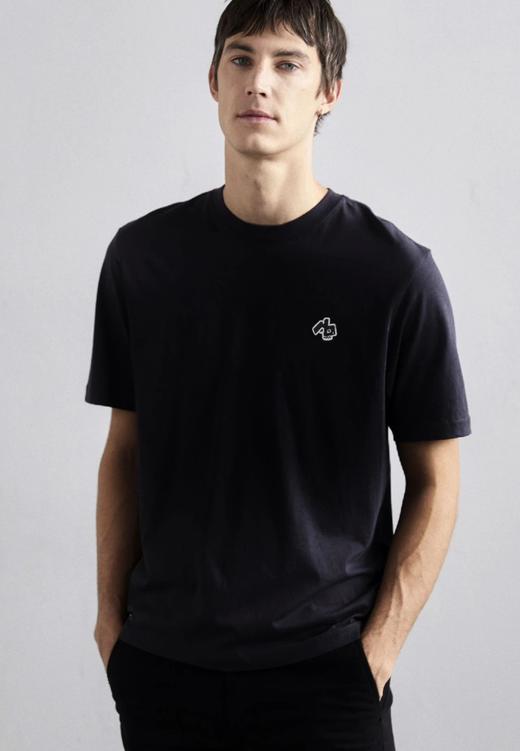 纽约新贵 R@G &B0NE 小标丝光圆领短袖 TX554 商品图1