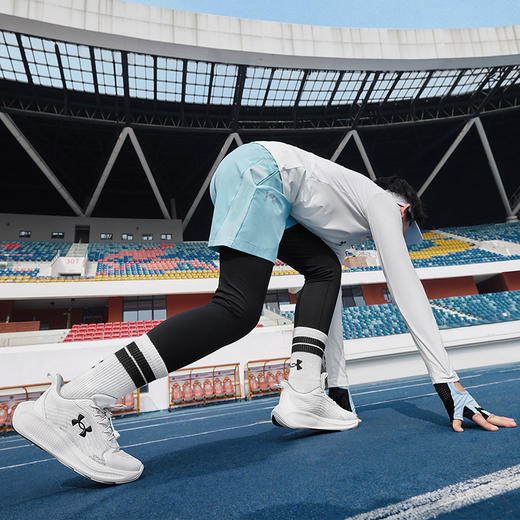 【品牌直发-福利特惠】安德玛童装25年新款春季男女童跑步鞋束带休闲网面透气儿童运动鞋2511106 商品图5