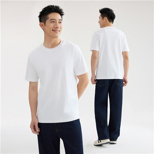 佐丹奴男装SS25商场同款【液氨系列】男士休闲圆领T恤01025204 商品图1