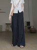 ｛休闲裤2025｝轻薄透气莱赛尔亚麻阔腿裤休闲C013长裤-喜出 商品缩略图13