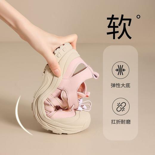 ZHR则则透气镂空户外登山鞋女夏季厚底运动凉鞋丑萌防滑溯溪鞋女 商品图3