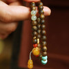 【青山特惠】6mm 42颗 绿棋楠【洛笙】沉香手链   c32 商品缩略图1