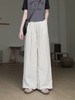 ｛休闲裤2025｝轻薄透气莱赛尔亚麻阔腿裤休闲C013长裤-喜出 商品缩略图0