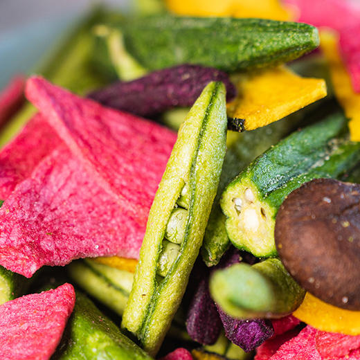 【每日果蔬脆】一次吃6种蔬菜 不含防腐剂 健康零食 营养丰富 孩子爱吃AA 商品图0