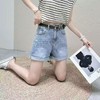 11.11直降到底！！（不支持退）送腰带885夏季卷边破洞牛仔短裤-喜出 商品缩略图3