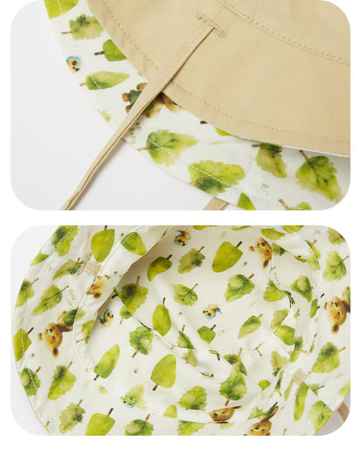 拉比-配饰类（春）I5两用BB渔夫帽玫瑰红（PH) 商品图2