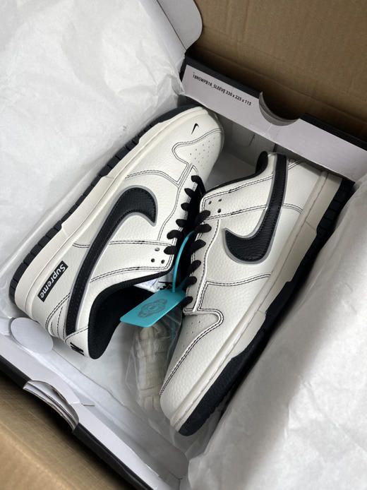 Nike 黑白配 定制版Dunk 商品图1
