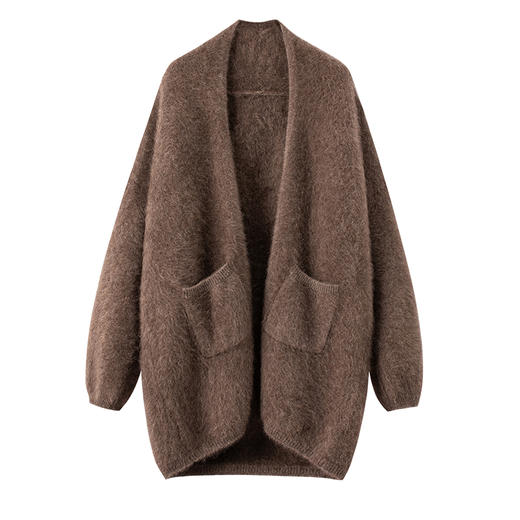 S·Y·C【北美小动物之伊N静同款】仅一批纱线！加厚大衣外套XDW240191 商品图2