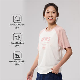 佐丹奴女装25年新款纯棉针织T恤衫05395214