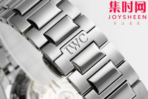 扛鼎新作一IWC万国表 AZ葡萄牙系列计时腕表 透底葡计钢带款 男士腕表 绿海王 商品图7