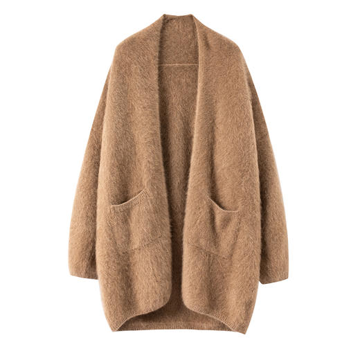 S·Y·C【北美小动物之伊N静同款】仅一批纱线！加厚大衣外套XDW240191 商品图1