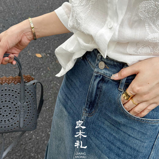 【不换不退】良木礼牛仔半裙（6008） 商品图4